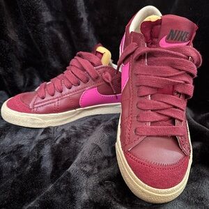Nike Burgundy and Pink Blazers